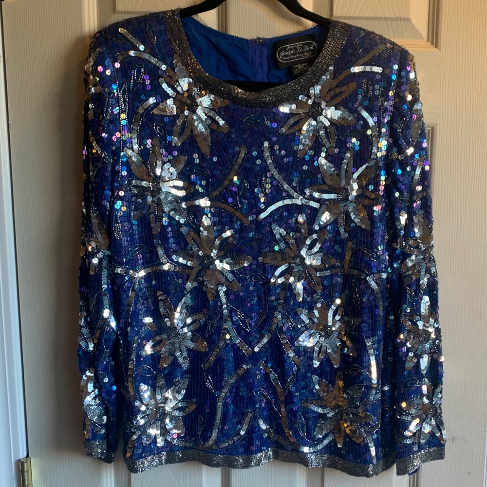 Vintage Jean for Joseph Le Bon sequin top